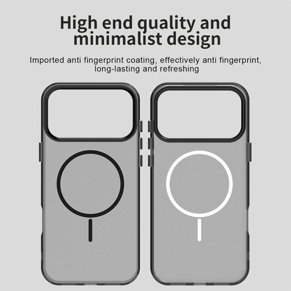 iPhone 18 Pro Max / 17 Pro Max EIDERWOOD Hybrid Plast Deksel - MagSafe Kompatibel - Svart