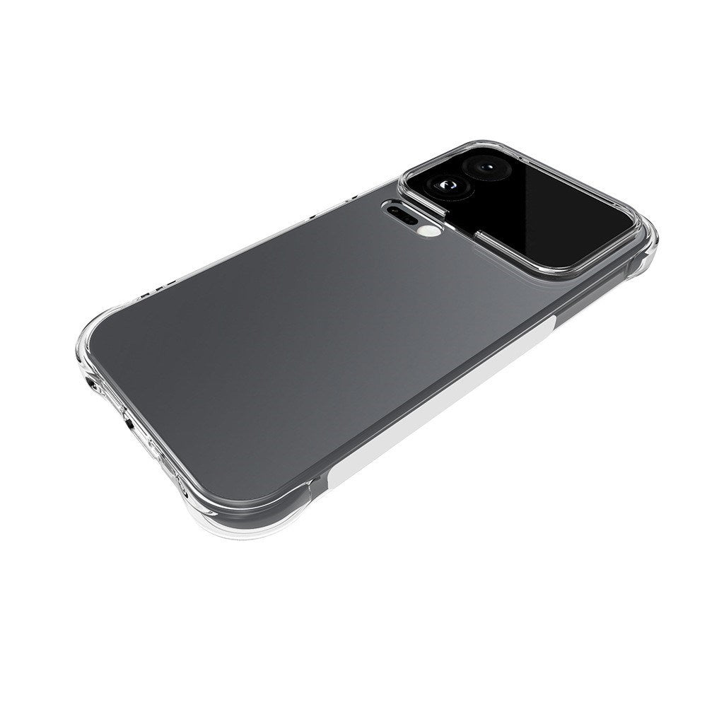 Xiaomi 17 Pro Max EIDERWOOD Plast Deksel med Støtdempende Hjørner - Gjennomsiktig