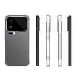 Xiaomi 17 Pro Max EIDERWOOD Plast Deksel med Støtdempende Hjørner - Gjennomsiktig