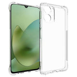 Motorola Moto G06 / G06 Power EIDERWOOD Fleksibelt Plast Deksel med Støtabsorberende Hjørner - Gjennomsiktig
