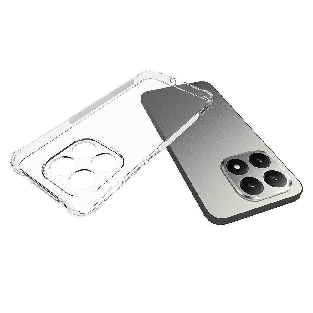 Xiaomi 15T EIDERWOOD Fleksibelt Plast Deksel med Støtdempende Hjørner - Gjennomsiktig