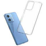 Xiaomi Redmi Note 12 (5G) / Poco X5 (5G) Fleksibelt Plast Deksel - Gjennomsiktig