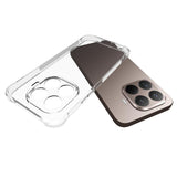 Xiaomi 15T Pro EIDERWOOD Fleksibelt Plast Deksel med Støtdempende Hjørner - Gjennomsiktig