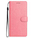 Samsung Galaxy S26 Ultra EIDERWOOD Kunstskinn Deksel med Stropp & Kortholder – Rosa