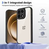 EIDERWOOD OnePlus 15 Fleksibelt Plast Deksel - Gjennomsiktig/Svart