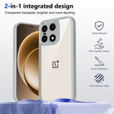 EIDERWOOD OnePlus 15 Fleksibelt Plast Deksel - Gjennomsiktig/Grå