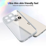 EIDERWOOD OnePlus 15 Fleksibelt Plast Deksel - Gjennomsiktig/Grå