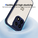 EIDERWOOD OnePlus 15 Fleksibelt Plast Deksel - Gjennomsiktig/Blå