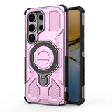 Samsung Galaxy S26 Ultra Håndverker Deksel med Kickstand - inkl. 2 x Skjermbeskyttere - Rosa