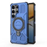 Samsung Galaxy S26 Ultra Håndverker Deksel med Kickstand - inkl. 2 x Skjermbeskyttere - Blå