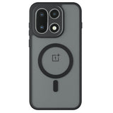 EIDERWOOD OnePlus 15 Matt MagSafe-Deksel – Transparent/Svart