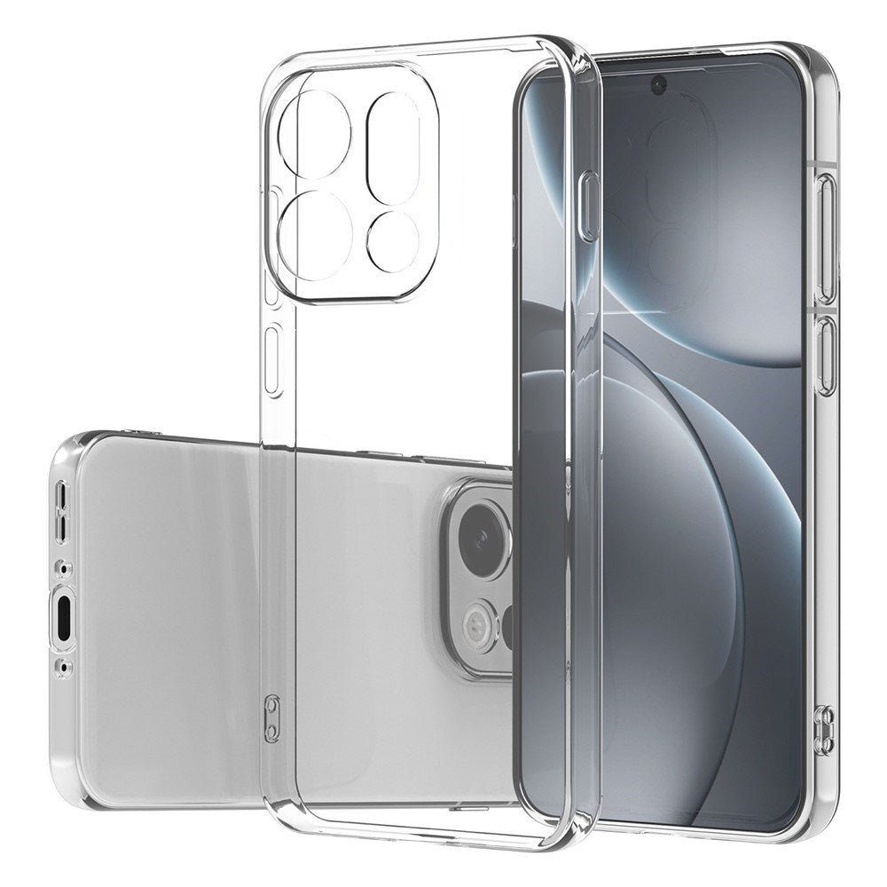 OPPO Find X9 EIDERWOOD Fleksibelt Plast Deksel - Gjennomsiktig