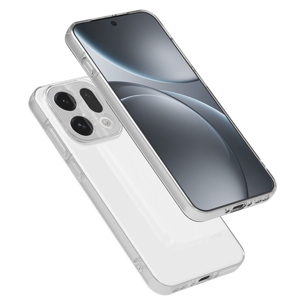 OPPO Find X9 EIDERWOOD Fleksibelt Plast Deksel - Gjennomsiktig