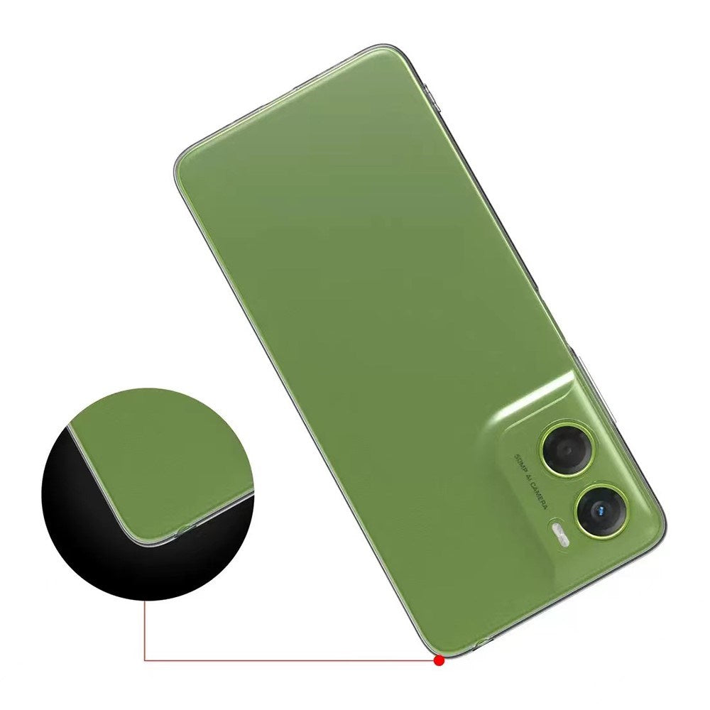 Motorola Moto G06 EIDERWOOD Slim Plast Deksel - Gjennomsiktig