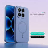 Xiaomi 17 Silikon Deksel - MagSafe  Kompatibel - Blå