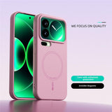 Xiaomi 17 Pro Silikon Deksel - MagSafe  Kompatibel - Rosa