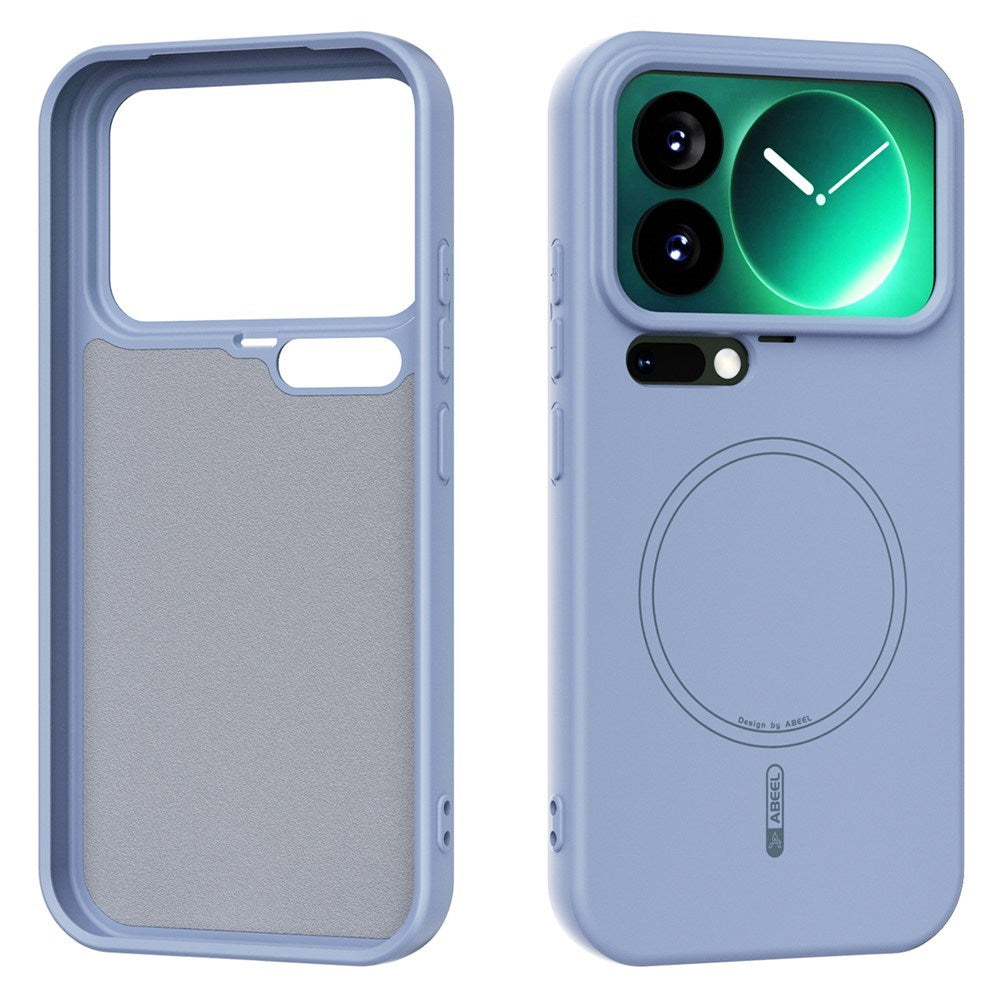 Xiaomi 17 Pro Silikon Deksel - MagSafe  Kompatibel - Blå