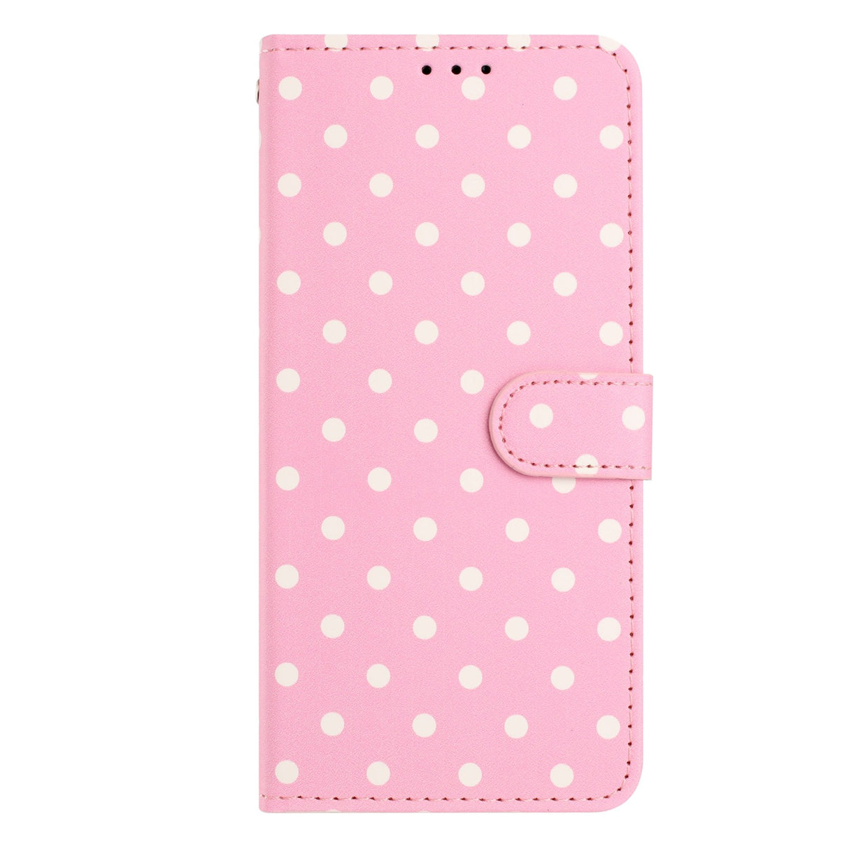 EIDERWOOD Xiaomi 17 Pro Max Kunstskinn Flip Deksel m. Polka Design - Rosa