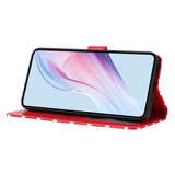 EIDERWOOD Xiaomi 17 Pro Kunstskinn Flip Deksel m. Polka Design - Rød