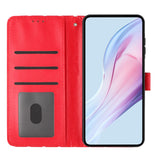 EIDERWOOD Xiaomi 17 Pro Kunstskinn Flip Deksel m. Polka Design - Rød