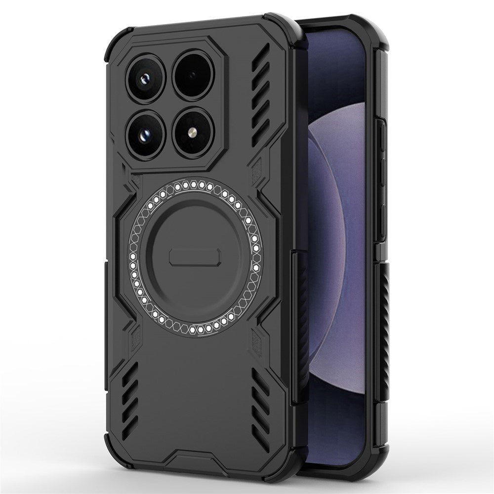 Xiaomi 17 EIDERWOOD Hybrid Håndverkerdeksel m. Varmeutslipp - Svart