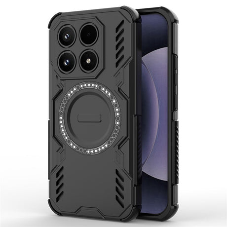 Xiaomi 17 EIDERWOOD Hybrid Håndverkerdeksel m. Varmeutslipp - Svart