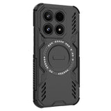 Xiaomi 17 EIDERWOOD Hybrid Håndverkerdeksel m. Varmeutslipp - Svart