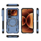 Xiaomi 17 Pro EIDERWOOD Hybrid Håndverkerdeksel m. Varmeutslipp - Blå