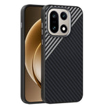 OnePlus 15 Karbonfiber Deksel  - Svart/Sølv