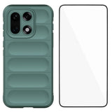 EIDERWOOD OnePlus 15 Håndverker Bakdeksel + Skjermbeskytter i Herdet Glass - Grønn