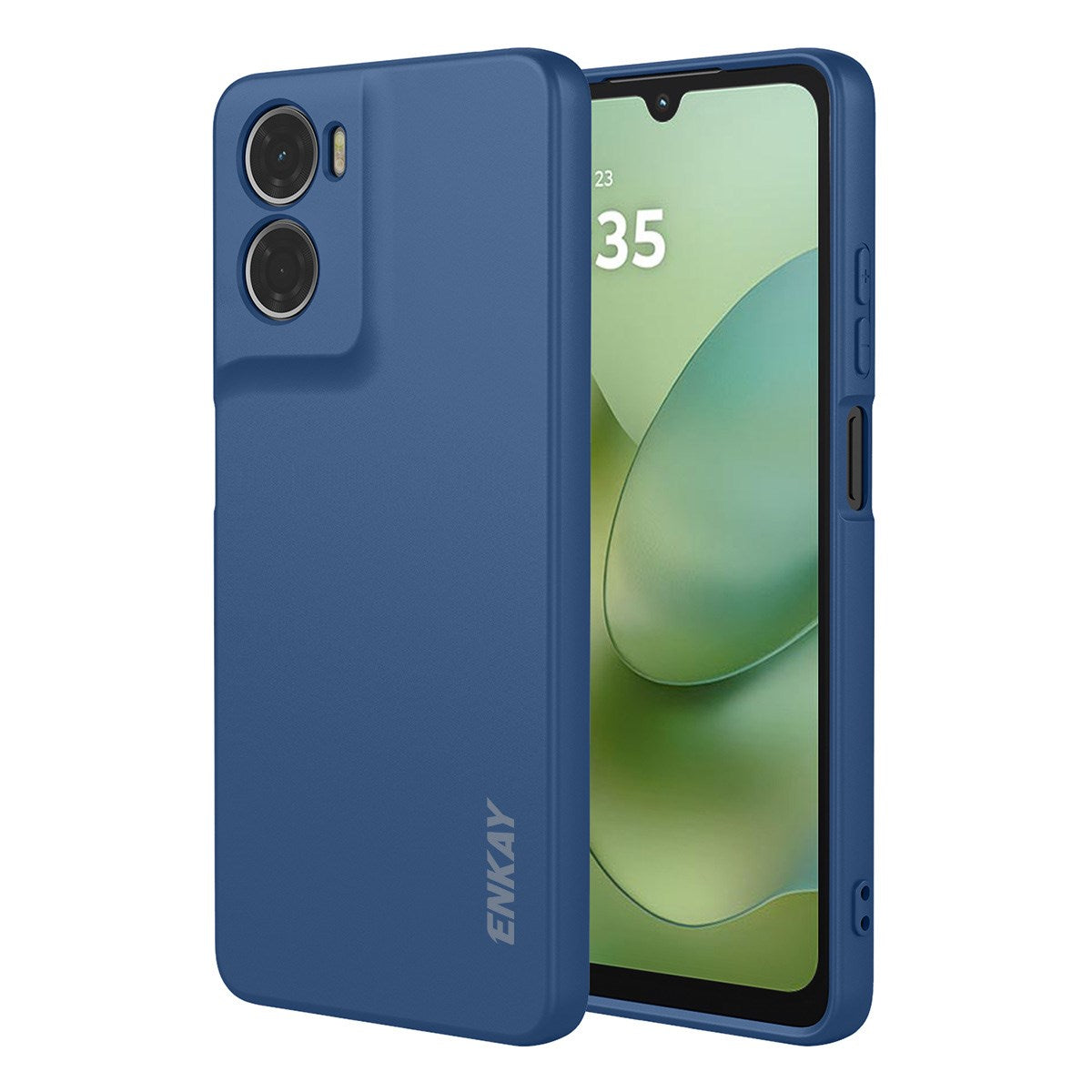 Motorola Moto G06 / G06 Power ENKAY Silikon Deksel - Mørk Blå