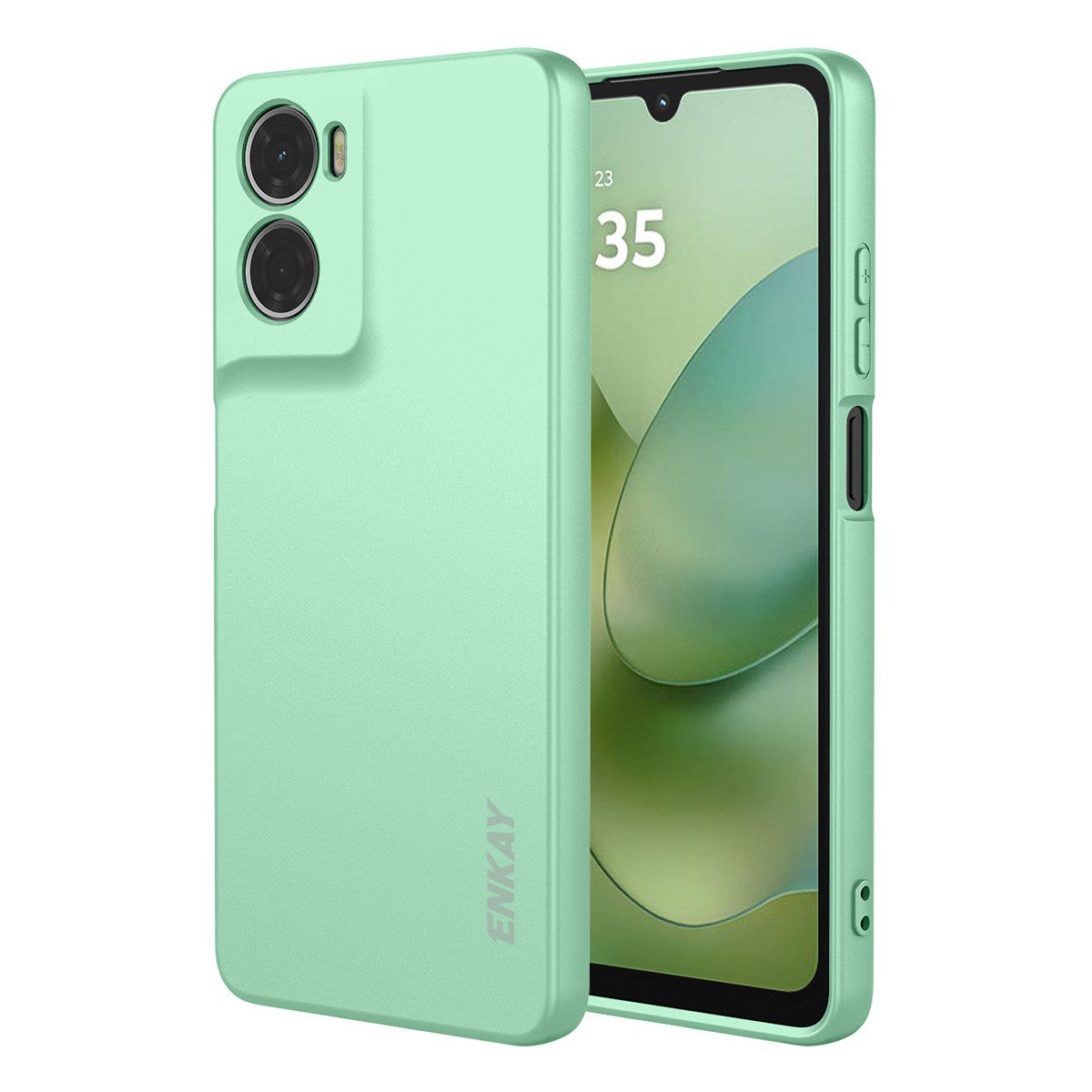 Motorola Moto G06 / G06 Power ENKAY Silikon Deksel - Lys Grønn