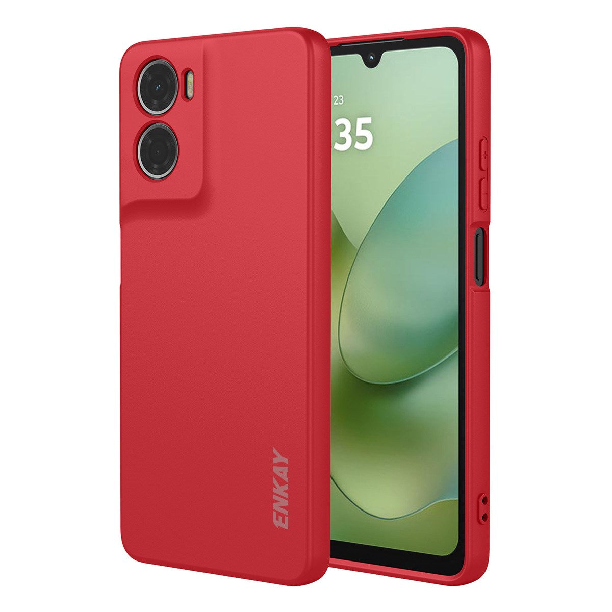 Motorola Moto G06 / G06 Power ENKAY Silikon Deksel - Rød