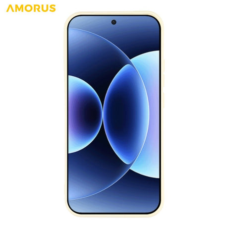 Xiaomi 17 Pro Amorus Fleksibelt Plast Deksel - Beige