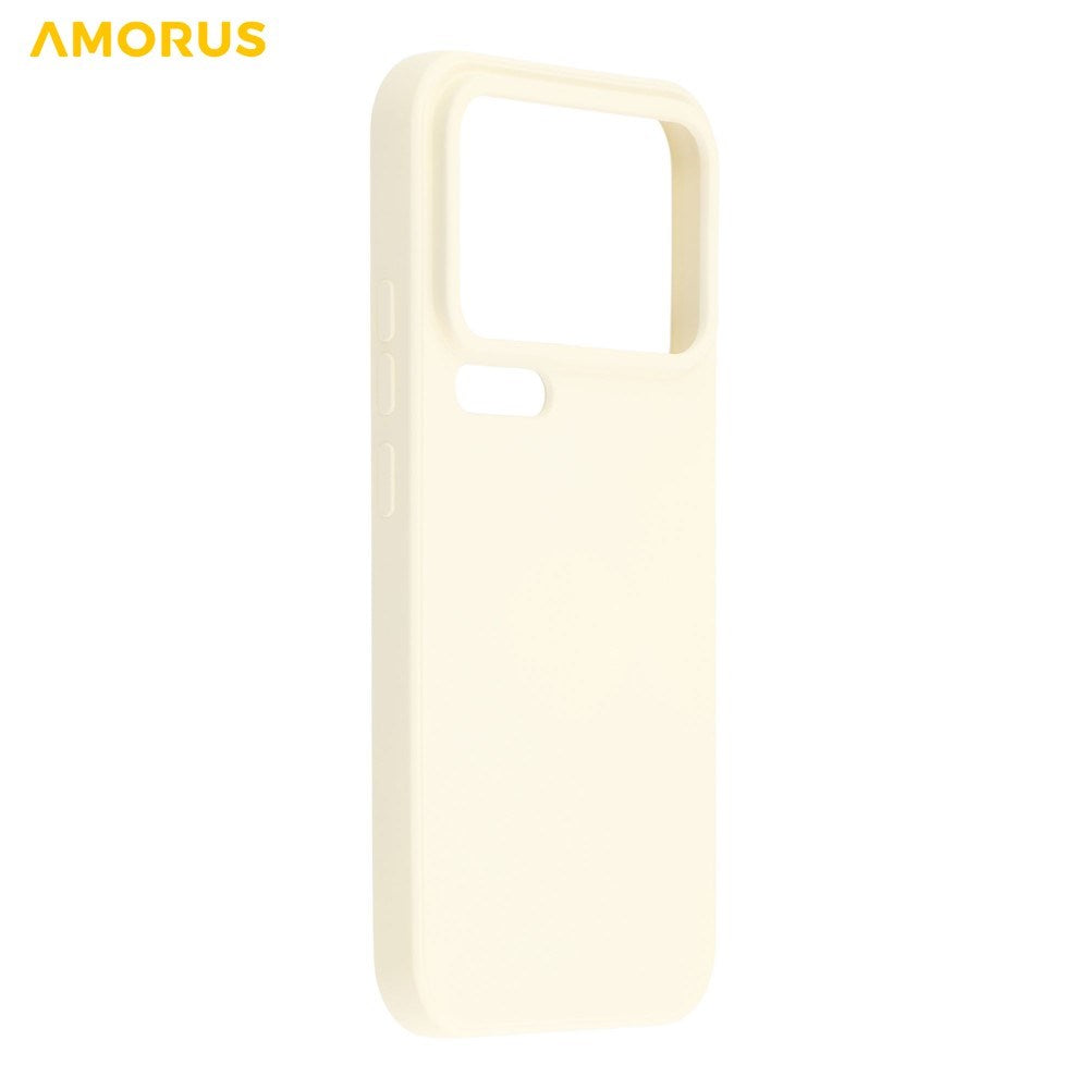 Xiaomi 17 Pro Amorus Fleksibelt Plast Deksel - Beige