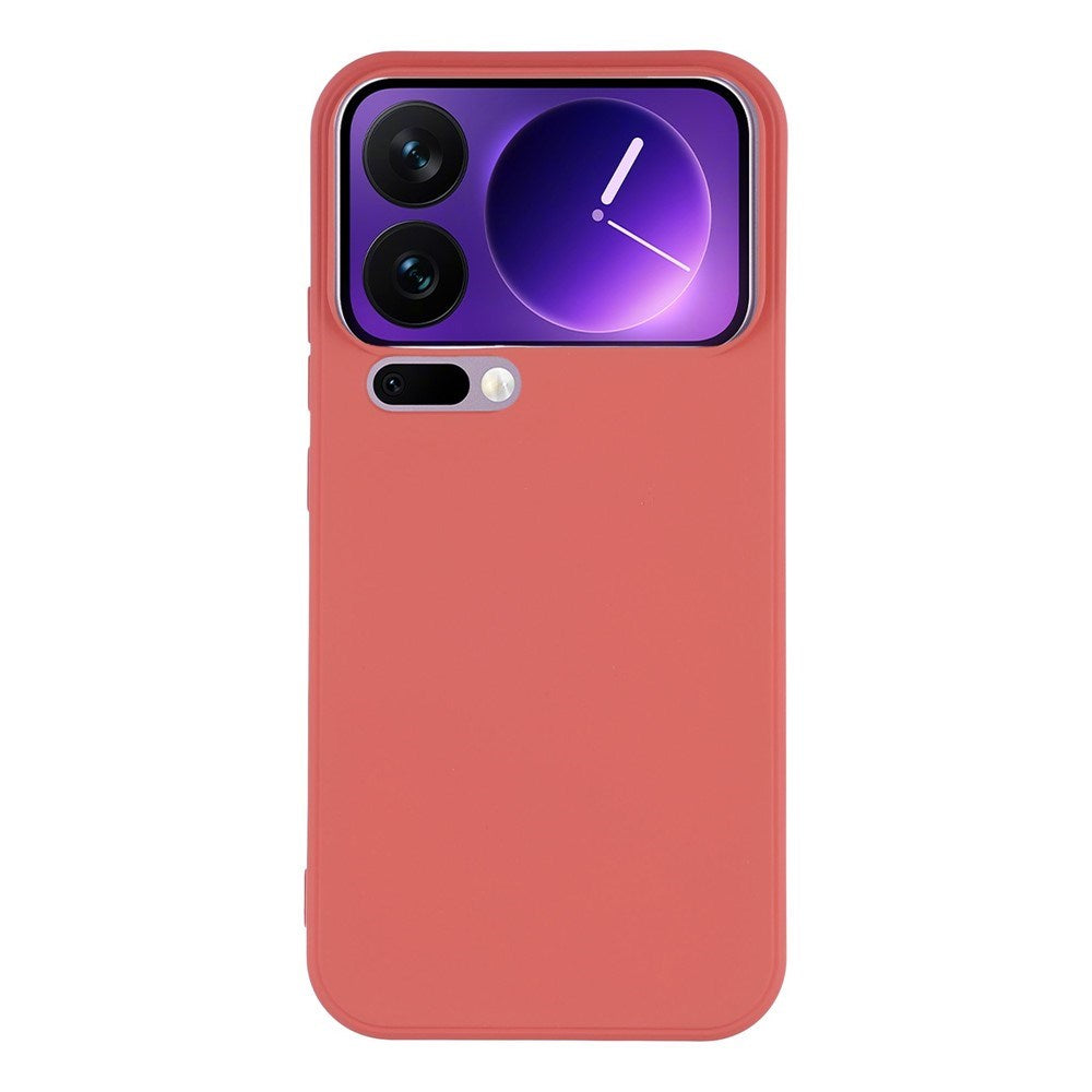 Xiaomi 17 Pro Amorus Fleksibelt Plast Deksel - Rød