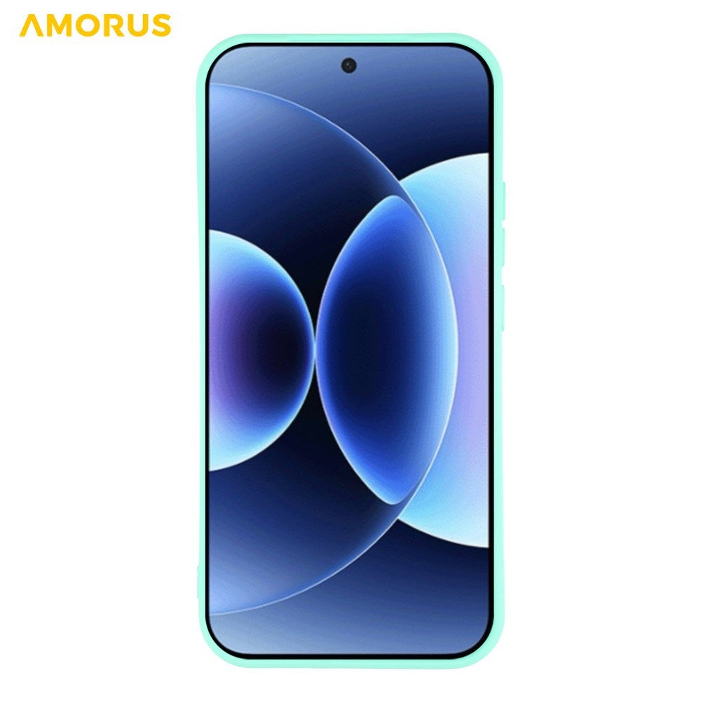 Xiaomi 17 Pro Amorus Fleksibelt Plast Deksel - Turkis