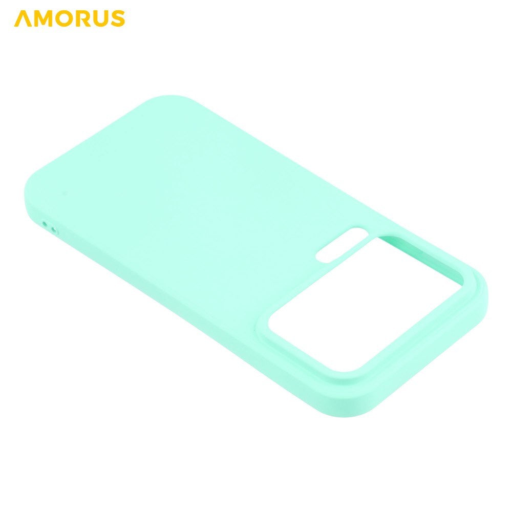 Xiaomi 17 Pro Amorus Fleksibelt Plast Deksel - Turkis