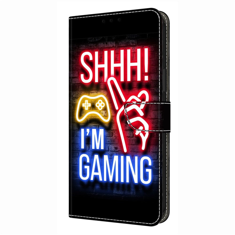 Samsung Galaxy S26+ (Plus) EIDERWOOD Kunstskinn Flip Deksel m. Print - Neon