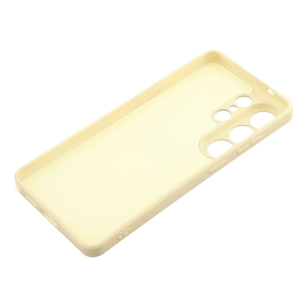 Samsung Galaxy S26 Ultra EIDERWOOD Fleksibelt Plast Deksel - Beige
