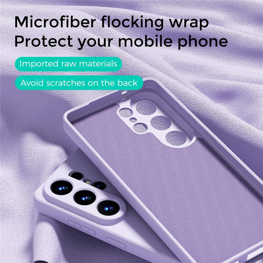 Samsung Galaxy S26 Ultra Silikon Deksel – MagSafe Kompatibel – Lilla