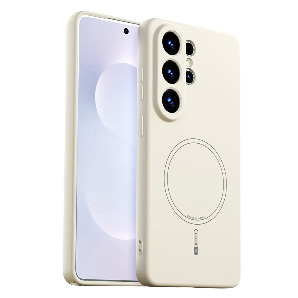 Samsung Galaxy S26 Ultra Silikon Deksel – MagSafe Kompatibel – Beige