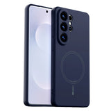 Samsung Galaxy S26 Ultra Silikon Deksel – MagSafe Kompatibel – Mørk Blå