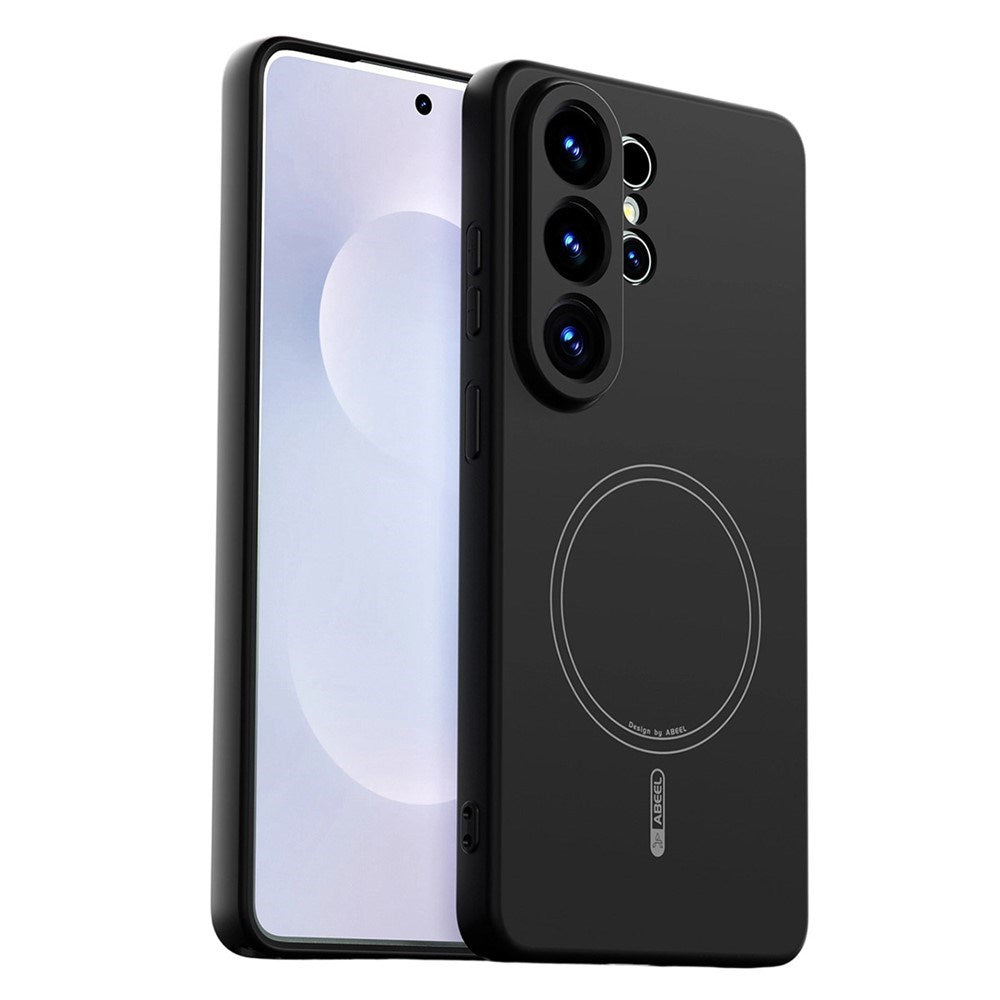 Samsung Galaxy S26 Ultra Silikon Deksel – MagSafe Kompatibel – Svart