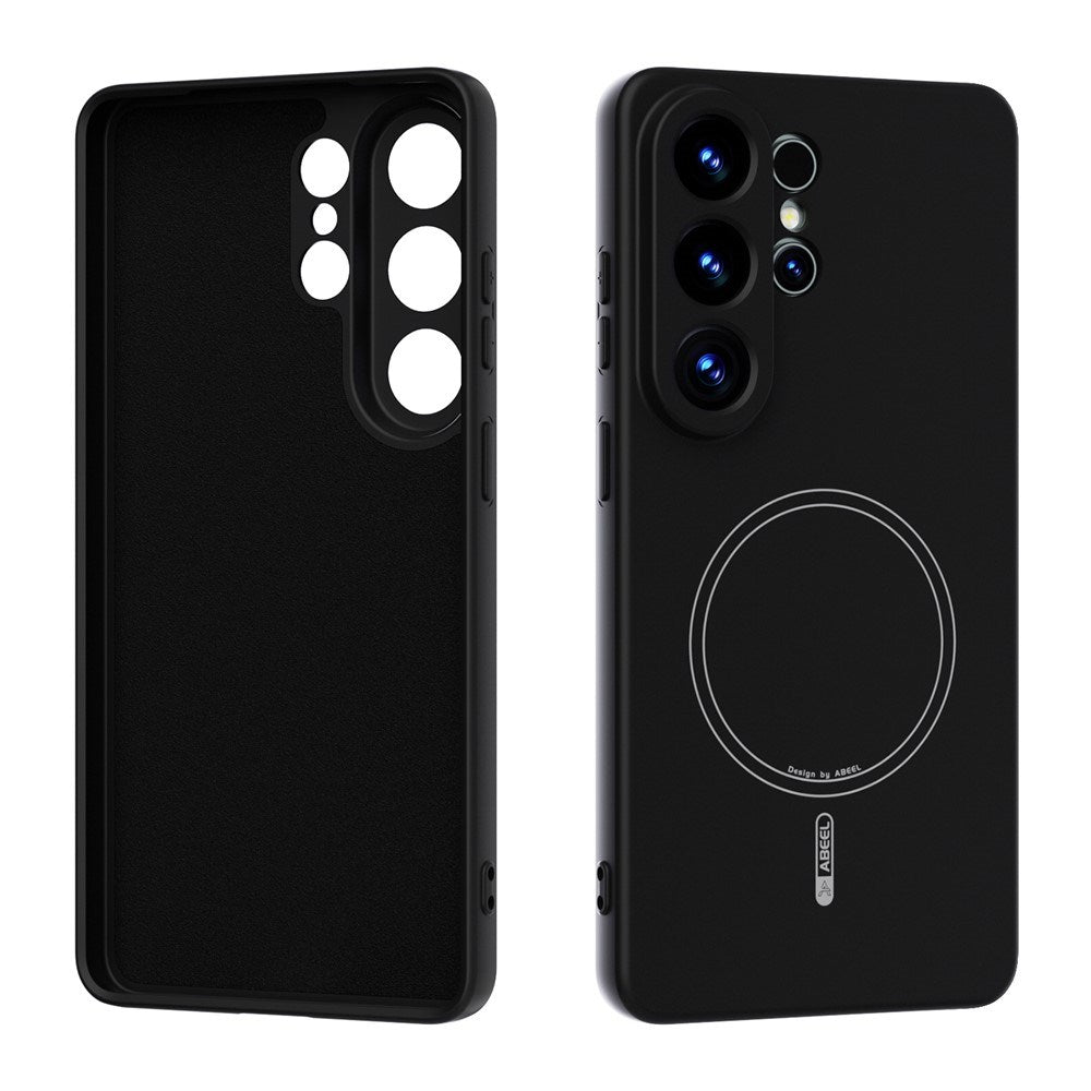 Samsung Galaxy S26 Ultra Silikon Deksel – MagSafe Kompatibel – Svart