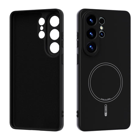 Samsung Galaxy S26 Ultra Silikon Deksel – MagSafe Kompatibel – Svart