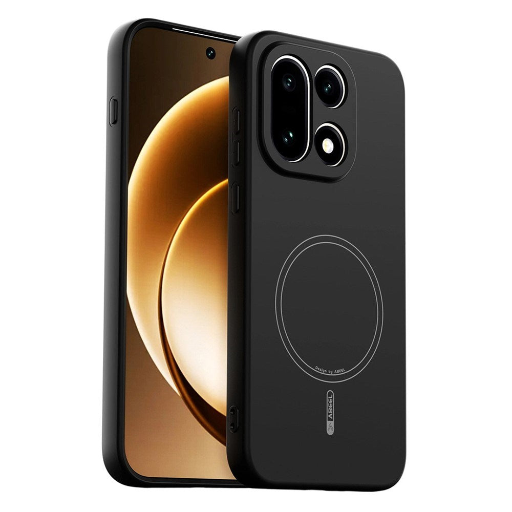 OnePlus 15 Silikon Deksel - MagSafe  Kompatibel - Svart