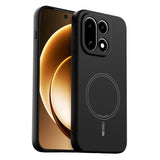 OnePlus 15 Silikon Deksel - MagSafe  Kompatibel - Svart