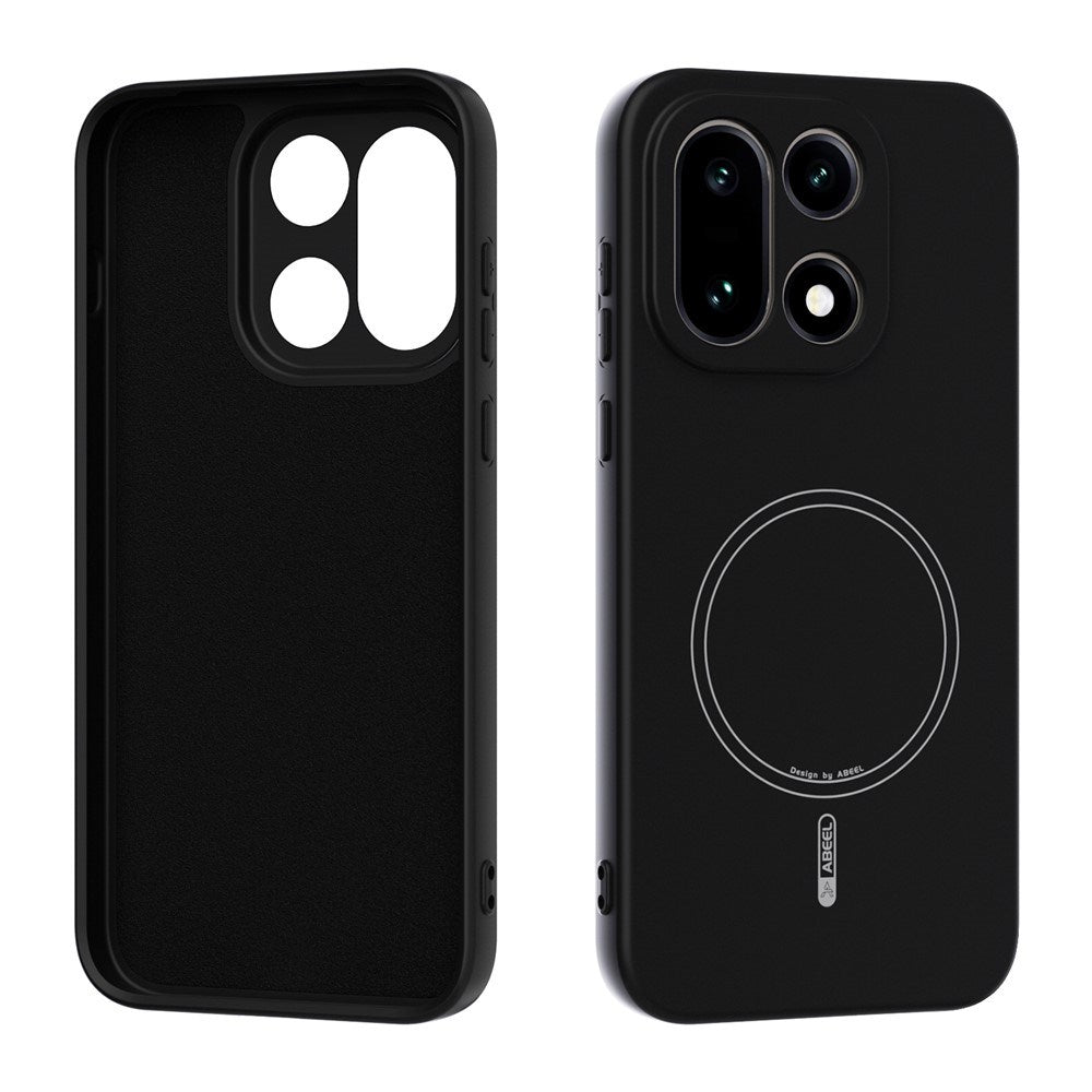 OnePlus 15 Silikon Deksel - MagSafe  Kompatibel - Svart