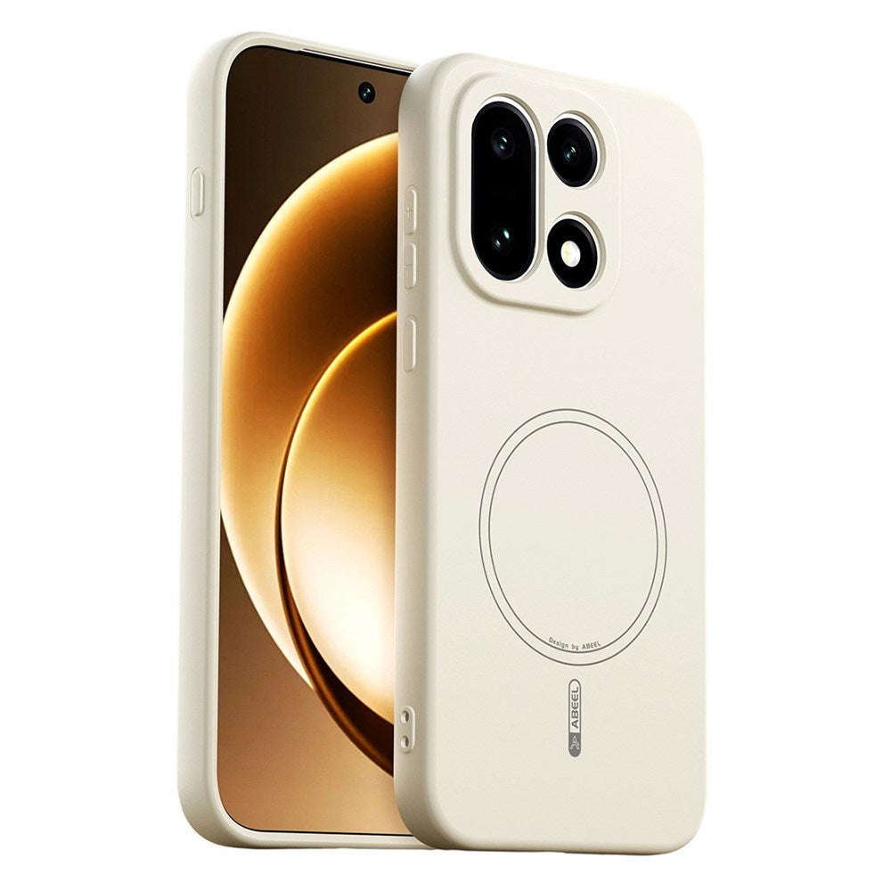 OnePlus 15 Silikon Deksel - MagSafe  Kompatibel - Beige